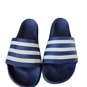 Adidas Blue Slides – Men’s size 7 / 8.5 Women